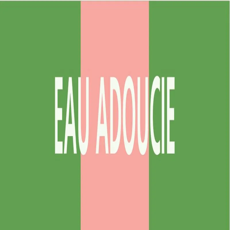 Panneau EAU ADOUCIE 312x52mm (10 ADHES Taliaplast 730114