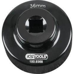 Cloche pour filtre à huile 3/8" . diamètre 36 mm / 6 cannelures KSTOOLS 150.9368 | 150.9368