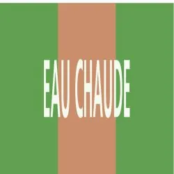Panneau EAU CHAUDE 156X26 MARQUAGE TUY Taliaplast 732116