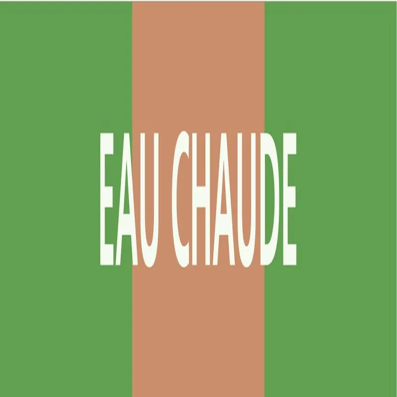 Panneau EAU CHAUDE 312x52mm (10 ADHESI Taliaplast 730116
