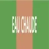 Panneau EAU CHAUDE 312x52mm (10 ADHESI Taliaplast 730116