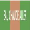 Panneau EAU CHAUDE ALLER 156X26 MARQUA Taliaplast 732123