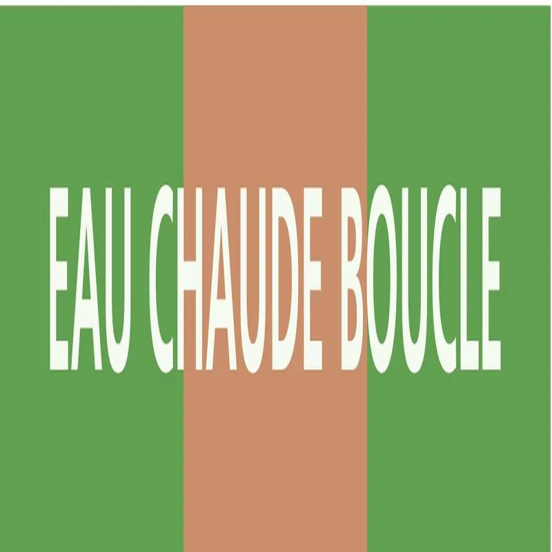Panneau EAU CHAUDE BOUCLE 222x37mm (20 Taliaplast 731812