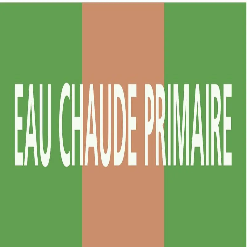 Panneau EAU CHAUDE PRIMAIRE 222x37mm ( Taliaplast 731125