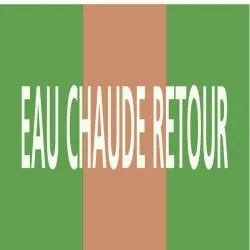 Panneau EAU CHAUDE RETOUR 156X26 MARQU Taliaplast 732126