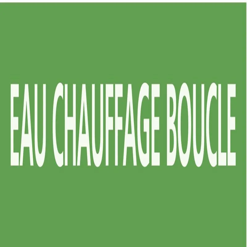 Panneau EAU CHAUFFAGE BOUCLE 222x37mm Taliaplast 731137