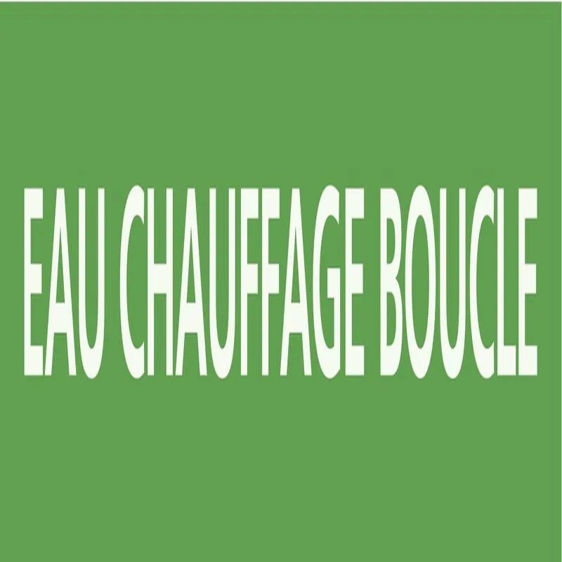 Panneau EAU CHAUFFAGE BOUCLE 312x52mm Taliaplast 730137