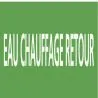 Panneau EAU CHAUFFAGE RETOUR 156x26mm Taliaplast 732138