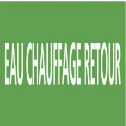 Panneau EAU CHAUFFAGE RETOUR 222x37mm Taliaplast 731138