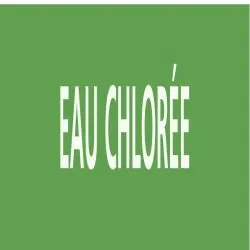 Panneau EAU CHLOREE 156X26 MARQUAGE TU Taliaplast 732129