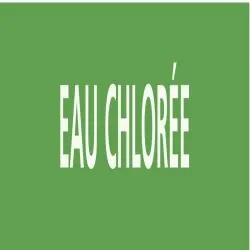 Panneau EAU CHLORÉE 222x37mm (20 ADHES Taliaplast 731129