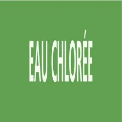 Panneau EAU CHLORÉE 312x52mm (10 ADHES Taliaplast 730129