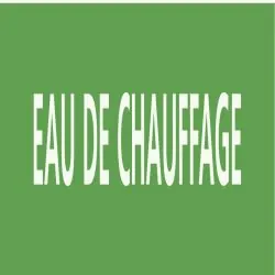 Panneau EAU DE CHAUFFAGE 222x37mm (20 Taliaplast 731813