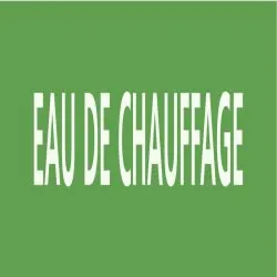 Panneau EAU DE CHAUFFAGE 312x52mm (10 Taliaplast 730813