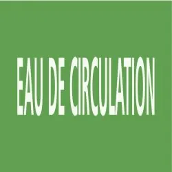 Panneau EAU DE CIRCULATION 312x52mm (1 Taliaplast 730140