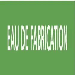 Panneau EAU DE FABRICATION 222x37mm (2 Taliaplast 731142