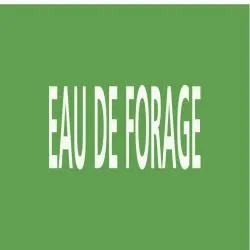 Panneau EAU DE FORAGE 156X26 MARQUAGE Taliaplast 732143