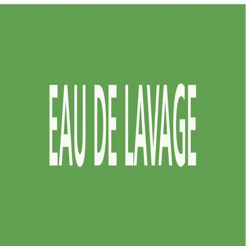 Panneau EAU DE LAVAGE 156X26 MARQUAGE Taliaplast 732144