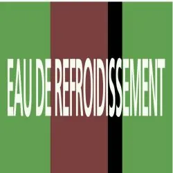 Panneau EAU DE REFROIDISSEMENT 222x37m Taliaplast 731147