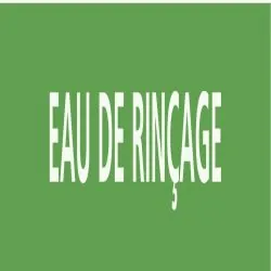 Panneau EAU DE RINÇAGE 222x37mm (20 AD Taliaplast 731148