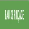 Panneau EAU DE RINÇAGE 222x37mm (20 AD Taliaplast 731148