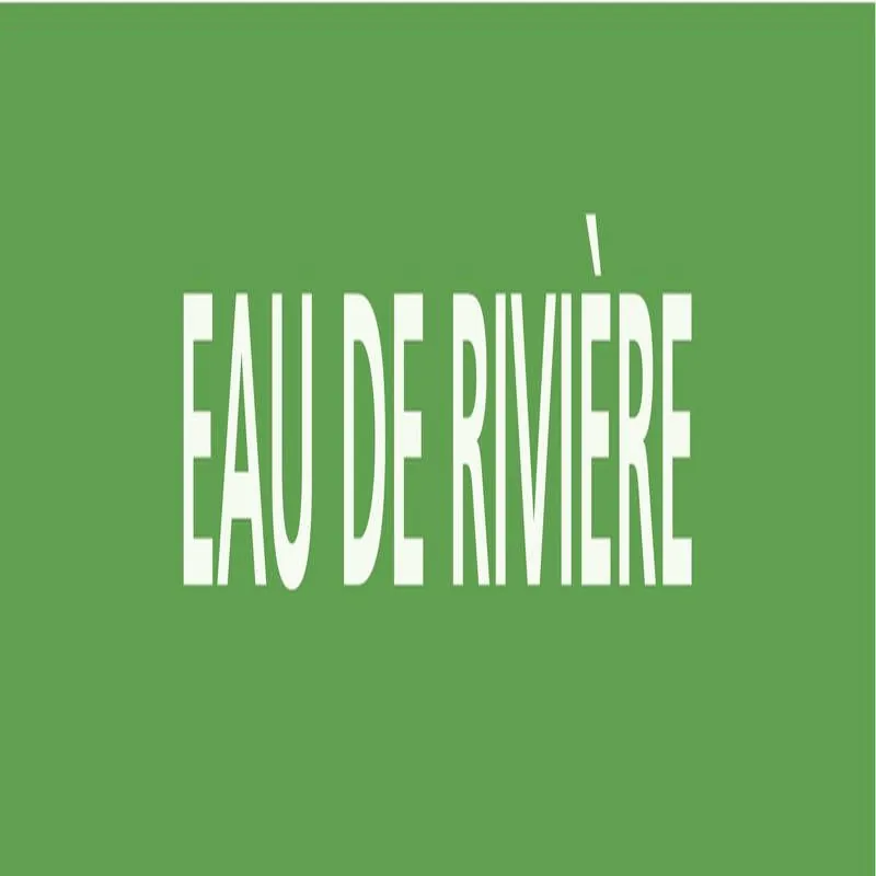 Panneau EAU DE RIVIÈRE 312x52mm (10 AD Taliaplast 730149