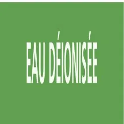 Panneau EAU DÉIONISÉE 156x26mm (20 ADH Taliaplast 732155