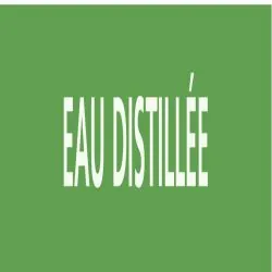 Panneau EAU DISTILLÉE 156x26mm (20 ADH Taliaplast 732159