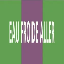 Panneau EAU FROIDE ALLER 312x52mm (10 Taliaplast 730167