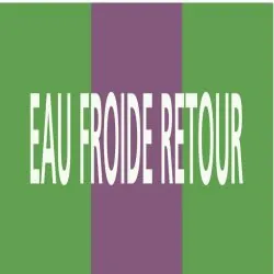 Panneau EAU FROIDE RETOUR 222x37mm (20 Taliaplast 731170