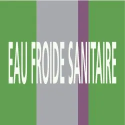 Panneau EAU FROIDE SANITAIRE 312x52mm Taliaplast 730171