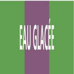 Panneau EAU GLACEE 222X37 MARQUAGE TUY Taliaplast 731172