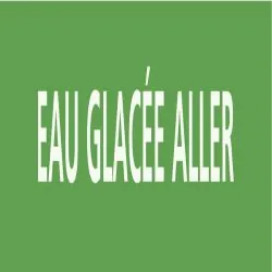 Panneau EAU GLACÉE ALLER 312x52mm (10 Taliaplast 730173