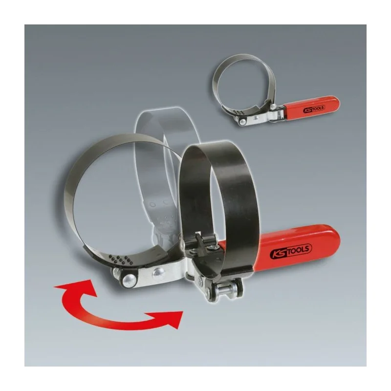 Clé orientable pour filtre à huile - Ø 60-73 mm KSTOOLS 150.9377 | 150.9377