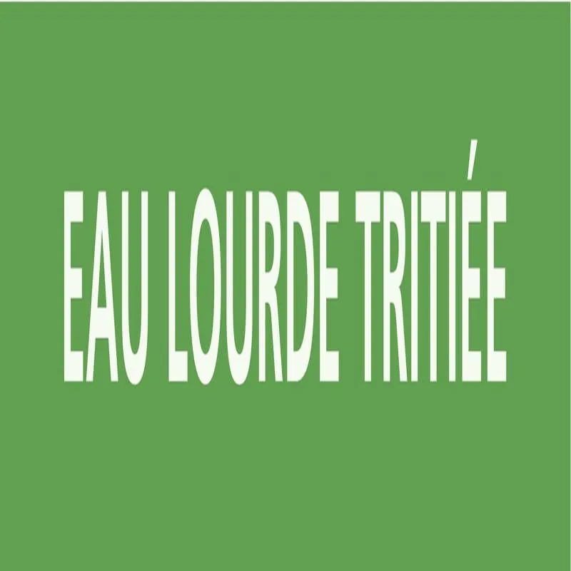 Panneau EAU LOURDE TRITIÉ 312x52mm (10 Taliaplast 730180