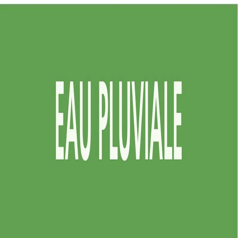 Panneau EAU PLUVIALE 156X26 MARQUAGE T Taliaplast 732184