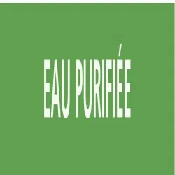 Panneau EAU PURIFIÉE 156x26mm (20 ADHE Taliaplast 732188