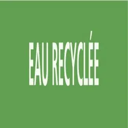Panneau EAU RECYCLÉE 312x52mm (10 ADHE Taliaplast 730189