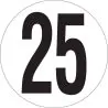 Panneau VITESSE LIMITEE A 25 KM/H PS C Taliaplast 628201