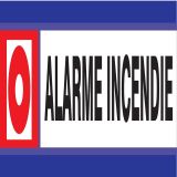 Panneau ALARME INCENDIE D-SIGN 180X45 Taliaplast 630101