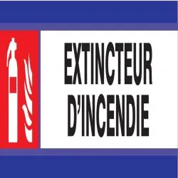 Panneau EXTINCTEUR D-SIGN 180X45 Taliaplast 630102