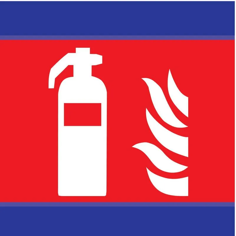Panneau EXTINCTEUR D-SIGN 100X100 Taliaplast 637102