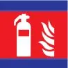 Panneau EXTINCTEUR D-SIGN 100X100 Taliaplast 637102