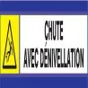 Panneau DANGER RISQUE DE CHUTE D-SIGN Taliaplast 630304