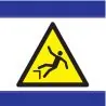 Panneau DANGER RISQUE DE CHUTE D-SIGN Taliaplast 637304