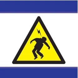 Panneau DANGER HAUTE TENSION D-SIGN 10 Taliaplast 637306