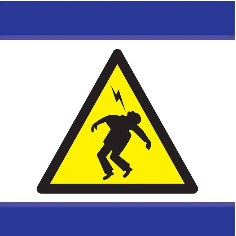 Panneau DANGER HAUTE TENSION D-SIGN 10 Taliaplast 637306