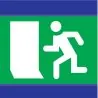 Panneau SORTIE DE SECOURS D-SIGN 100X1 Taliaplast 637408