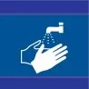 Panneau LAVAGE DES MAINS OBLIGATOIRE D Taliaplast 637501