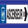 Panneau ASCENSEUR FLECHE A DROITE D-SI Taliaplast 630603